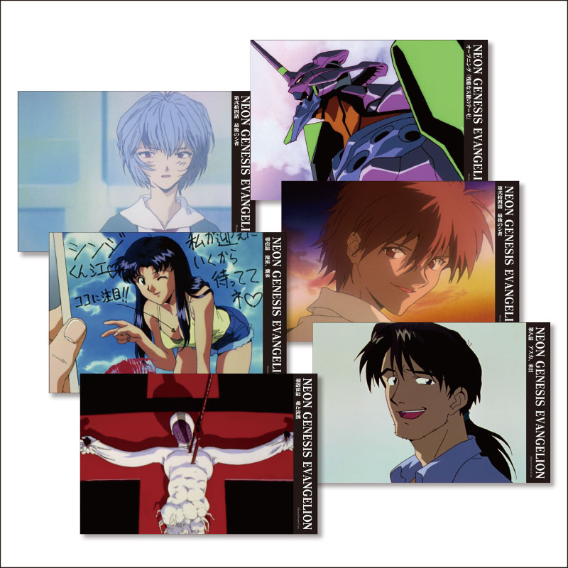 新世紀エヴァンゲリオン ポストカードセット A: グッズ・雑貨類・食品