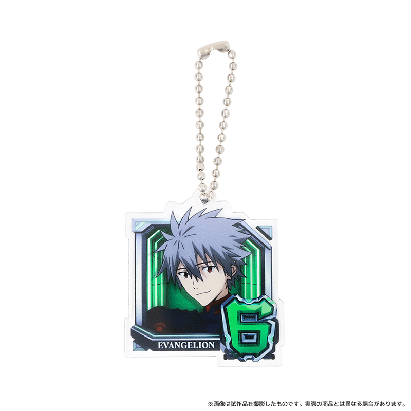 ぱちんこ シン・エヴァンゲリオン】アクリルキーホルダー／通常図柄（6
