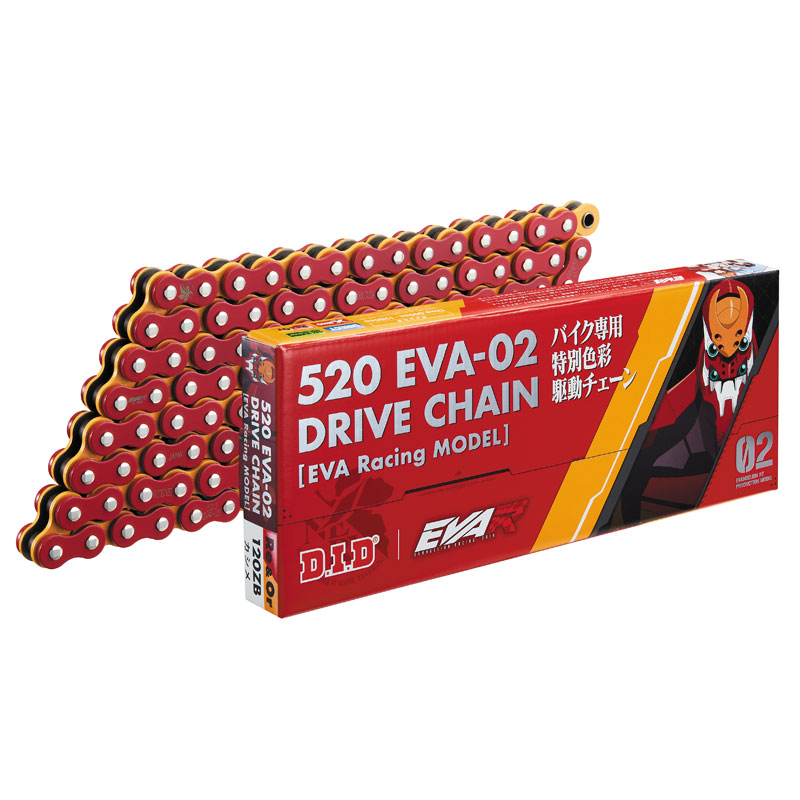 D.I.DxEVA RACING】コラボドライブチェーン/520EVA-02（大同工業