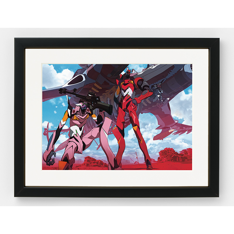 受注生産品】【エヴァンゲリオンイラスト集2007－2017】複製画展 鶴巻
