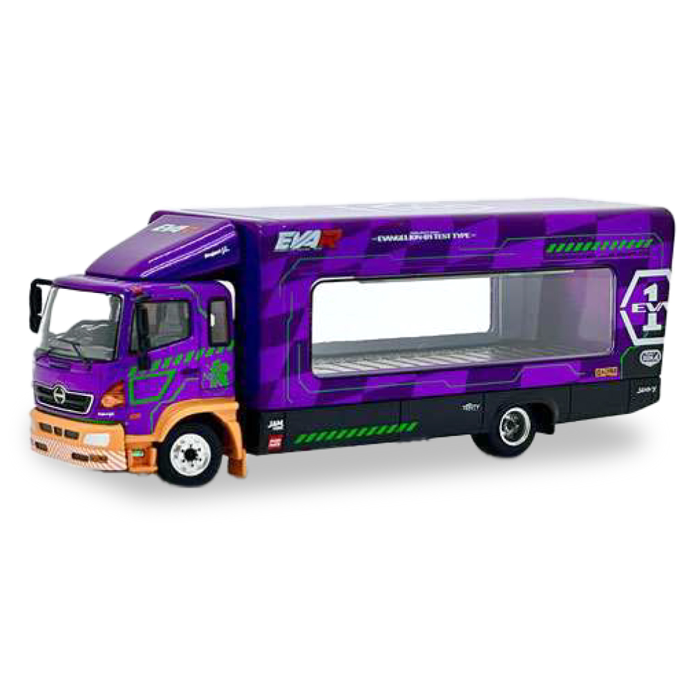 エヴァレーシング 1/64ミニカー Mitsubishi Fuso Super Great EVA