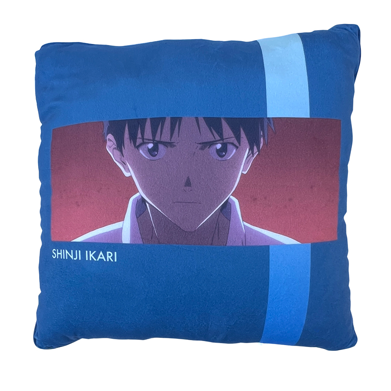 エヴァンゲリオン 背当てクッション/グラデライン_アスカ（丸眞