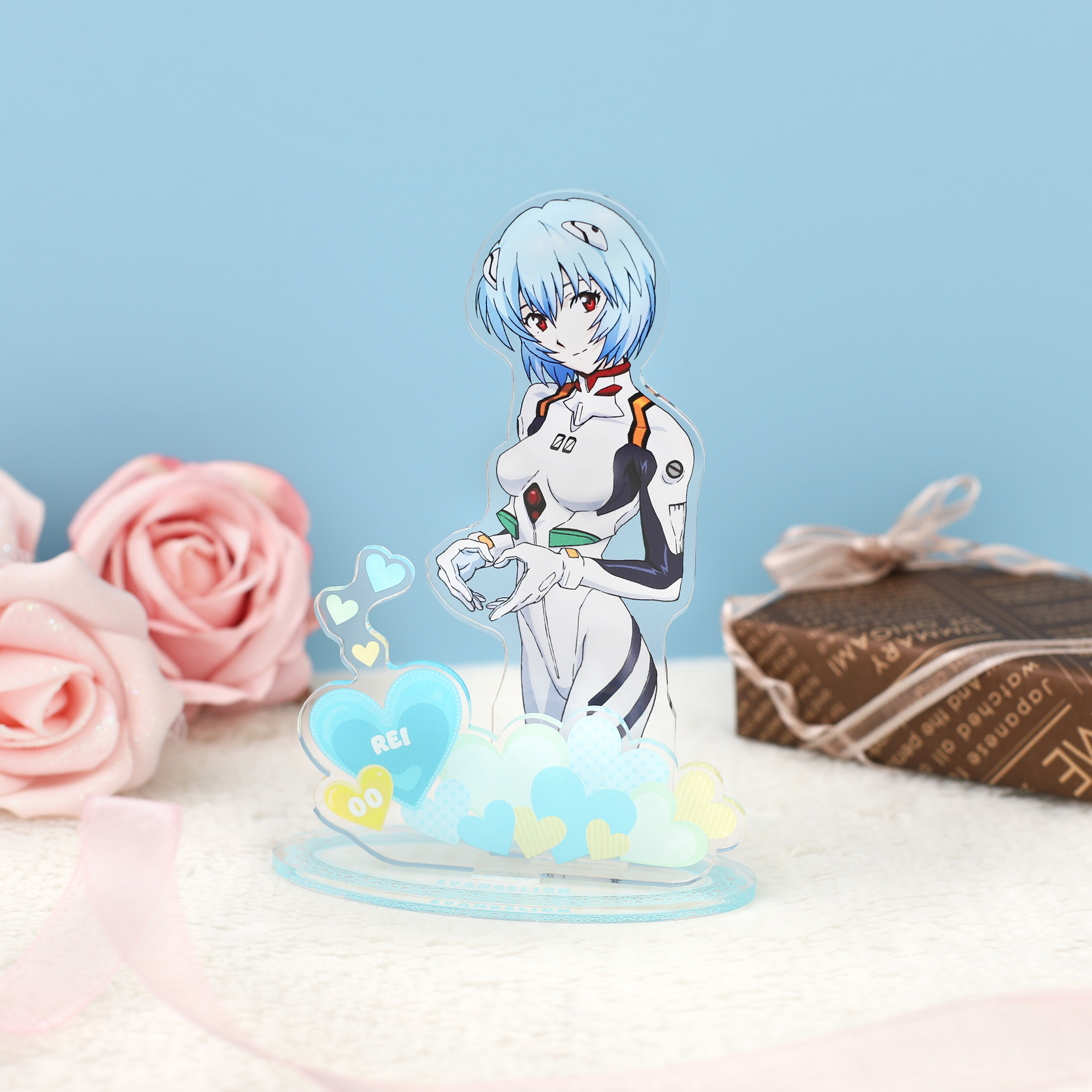 EVA STOREオリジナル アクリルスタンド/レイ(プラグスーツ・ハート