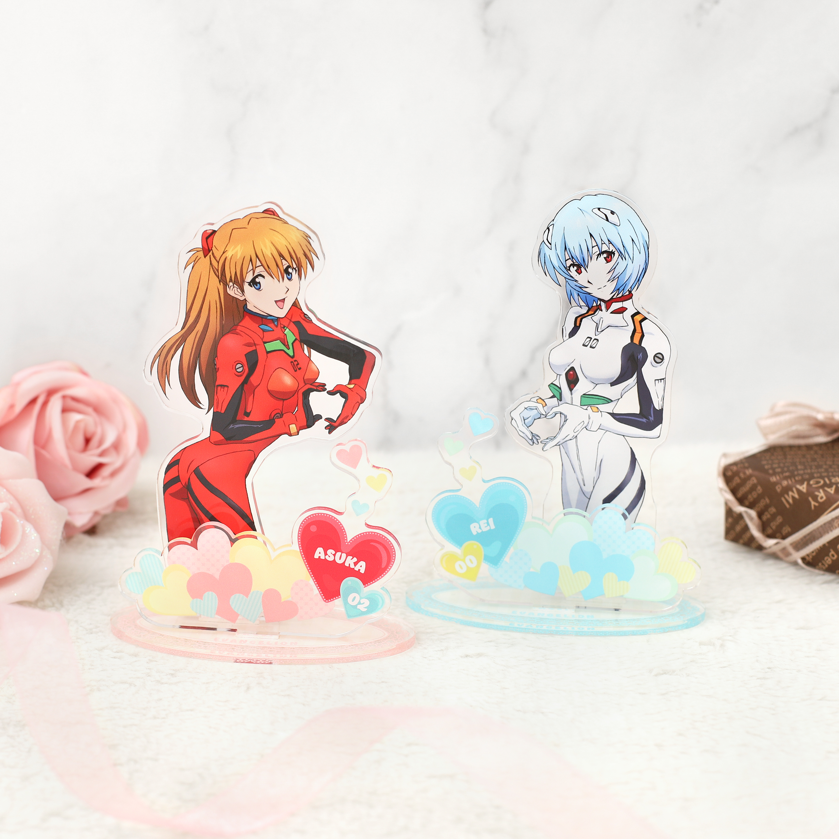 EVA STOREオリジナル アクリルスタンド/レイ(プラグスーツ・ハート