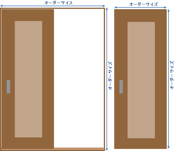ステンドグラスドア Yレール引き戸オーダー（特殊） 建具・壁