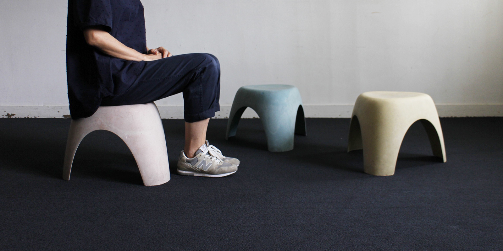 sold out】コトブキ エレファントスツール・イエロー（USED