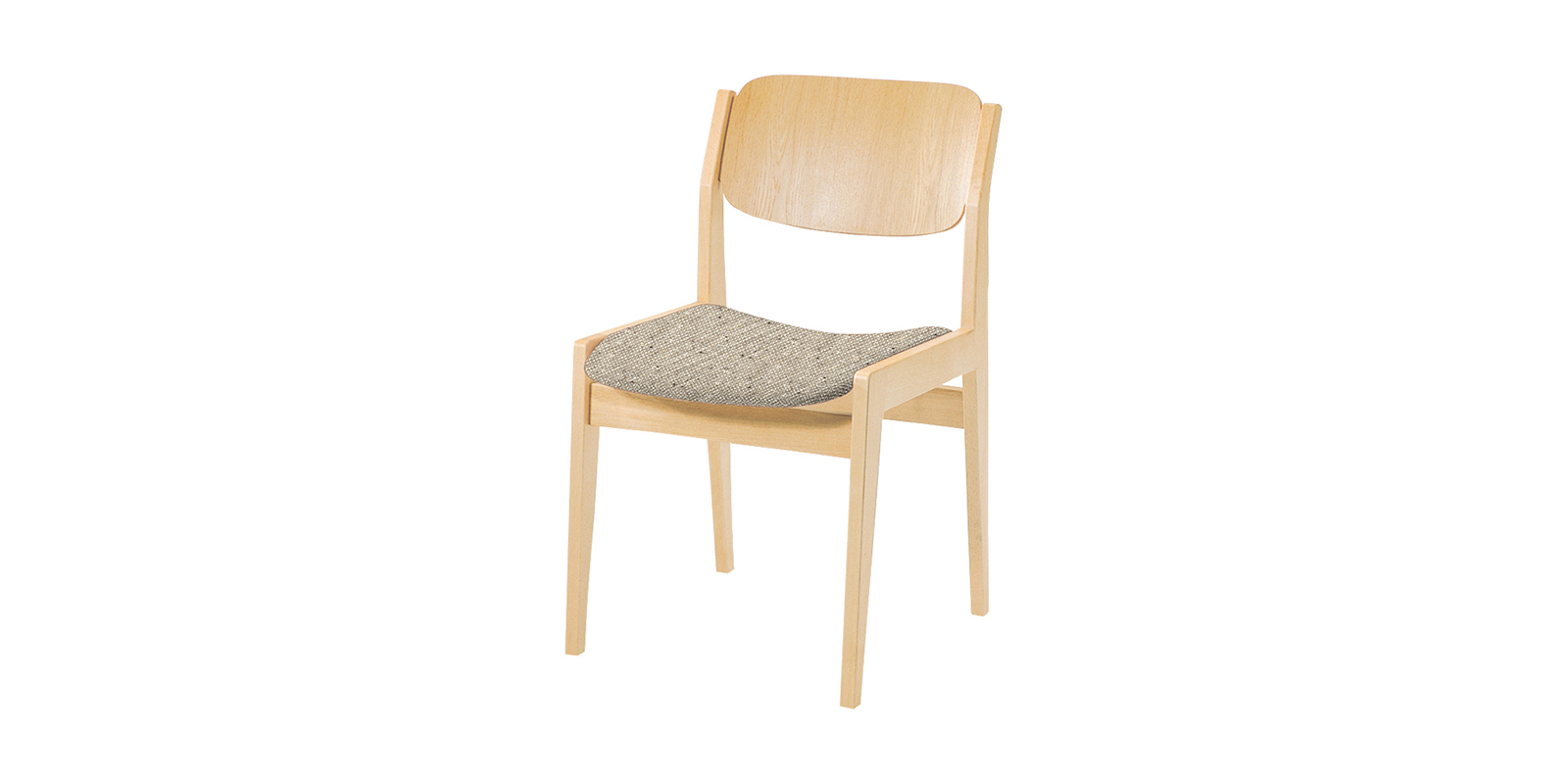 天童木工 水之江ダイニングチェア 張座・エヌシー/ライトグレー