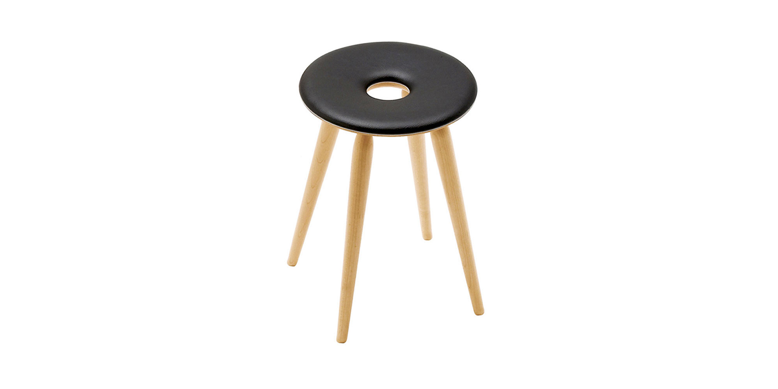 天童木工 リングスツール・ブラック | D&DEPARTMENT