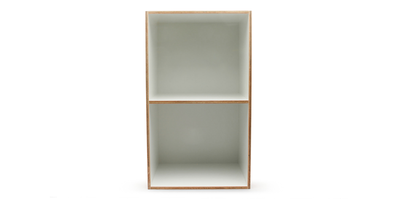 LAUAN SHELVES 01 2列・ホワイト | D&DEPARTMENT