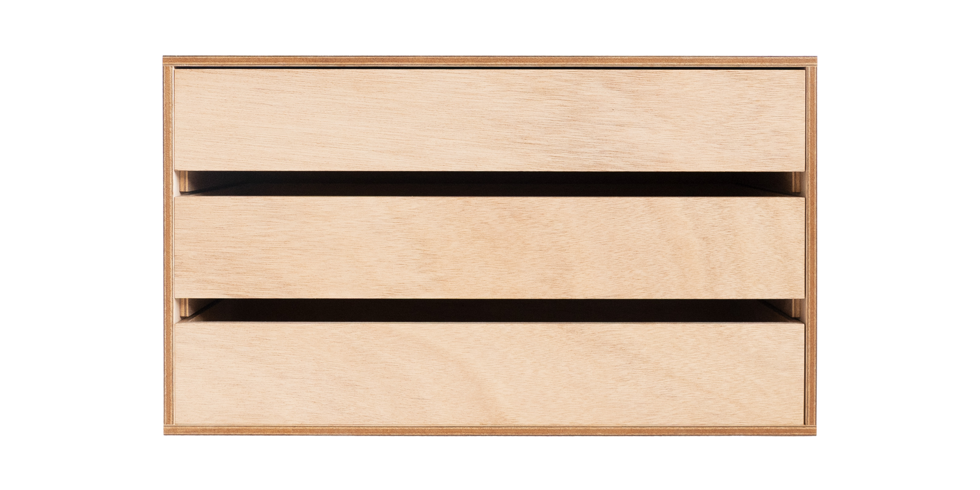 LAUAN SHELVES 06 引出し3段・ナチュラル | D&DEPARTMENT