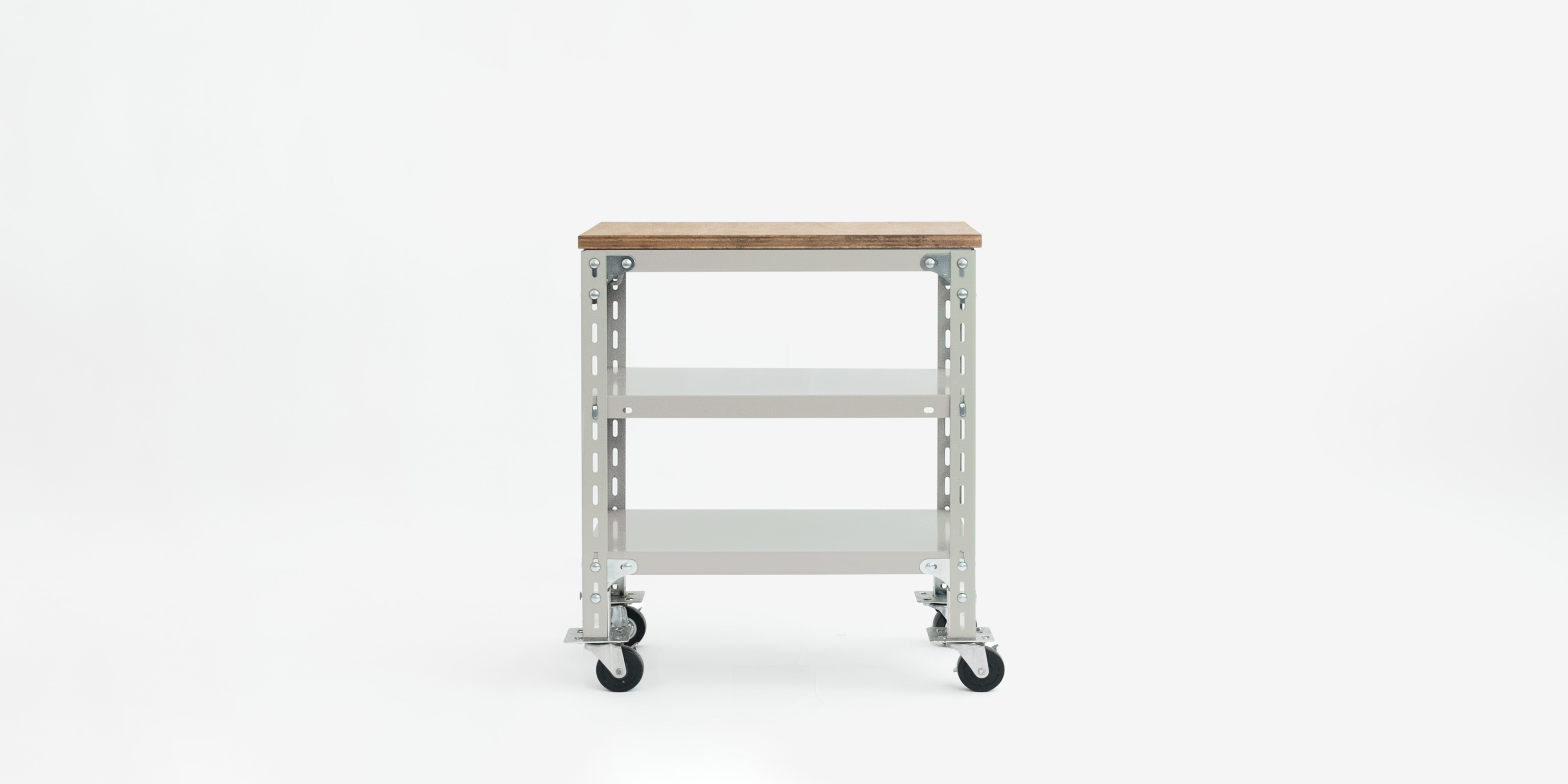 カスタムシェルフ・ワゴン・アイボリー | D&DEPARTMENT