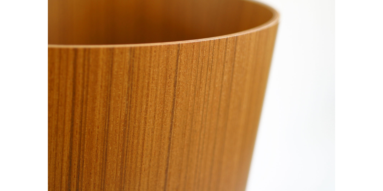 サイトーウッド ゴミ箱 上開き・チーク | D&DEPARTMENT