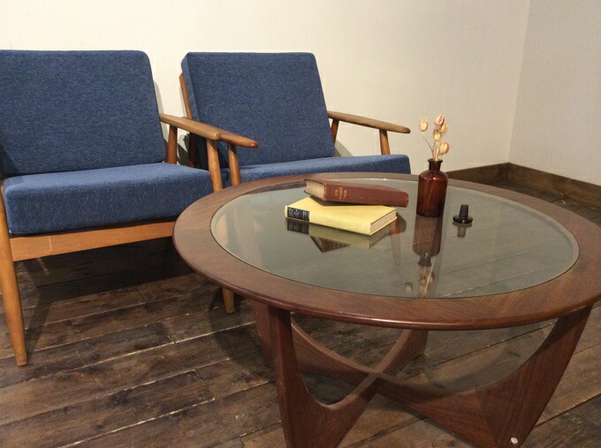 ジープラン ラウンド コーヒーテーブル G-Plan Round Coffee Table