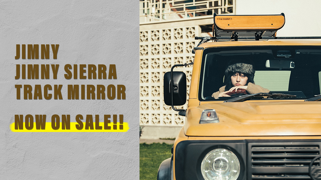 JIMNY / JIMNY SIERRA専用 トラックミラー 一般発売開始 | エアロ