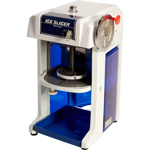 電動タイプ ブロックアイススライサー 初雪氷削機（業務用電動式かき氷
