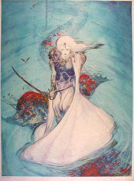 ○天野喜孝…アルビノの戦士