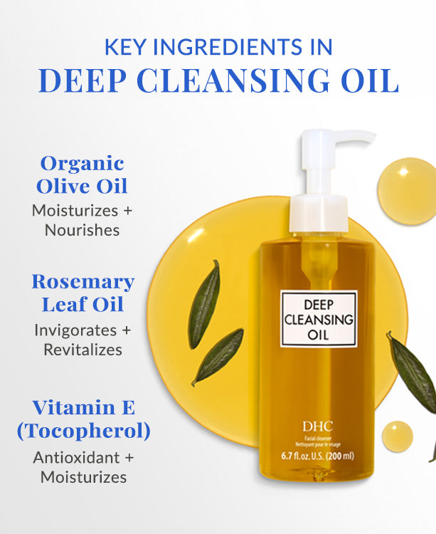 Deep Cleansing Oil® | Bestselling Makeup Remover & Cleanser | DHC