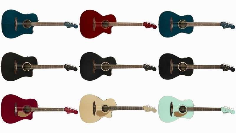 NAMM2018〉【Fender／CALIFORNIA】3シリーズ、3種類のボディ・スタイル