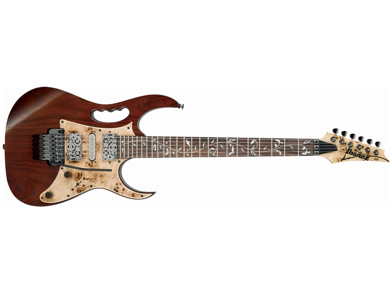 NAMM2017〉【Ibanez／JEM77WDP-CNL】杢目麗しのスティーヴ・ヴァイ最新