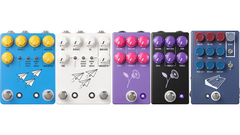 JHS Pedals／Flight Delay、The Violet、Colour Box】新製品2機種と