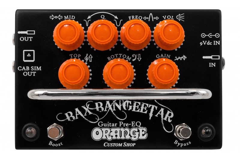ORANGE / Bax Bangeetar Guitar Pre-EQ｜製品レビュー【デジマート