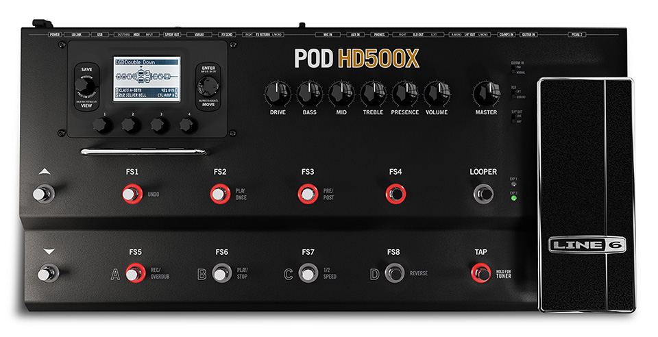 高田漣が魅せる！Line 6 POD HD500Xの実力 | デジマート