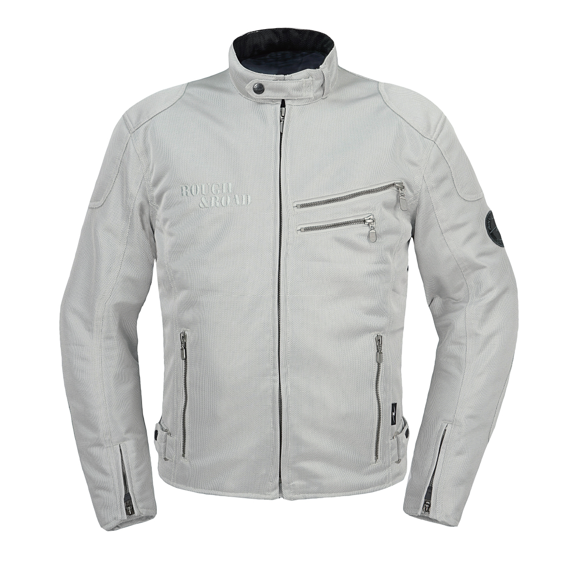 ROUGH&ROAD RR7308 ライディングZIPメッシュジャケットEM オール