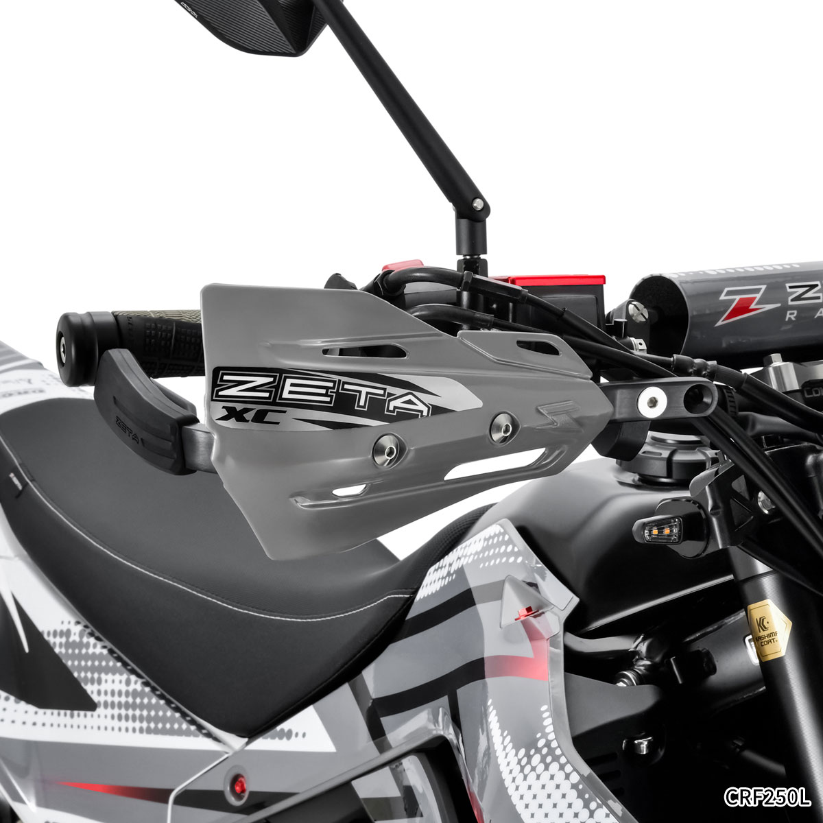 ZETA RACING アーマーハンドガード用XCプロテクター| Dirtbikeplus
