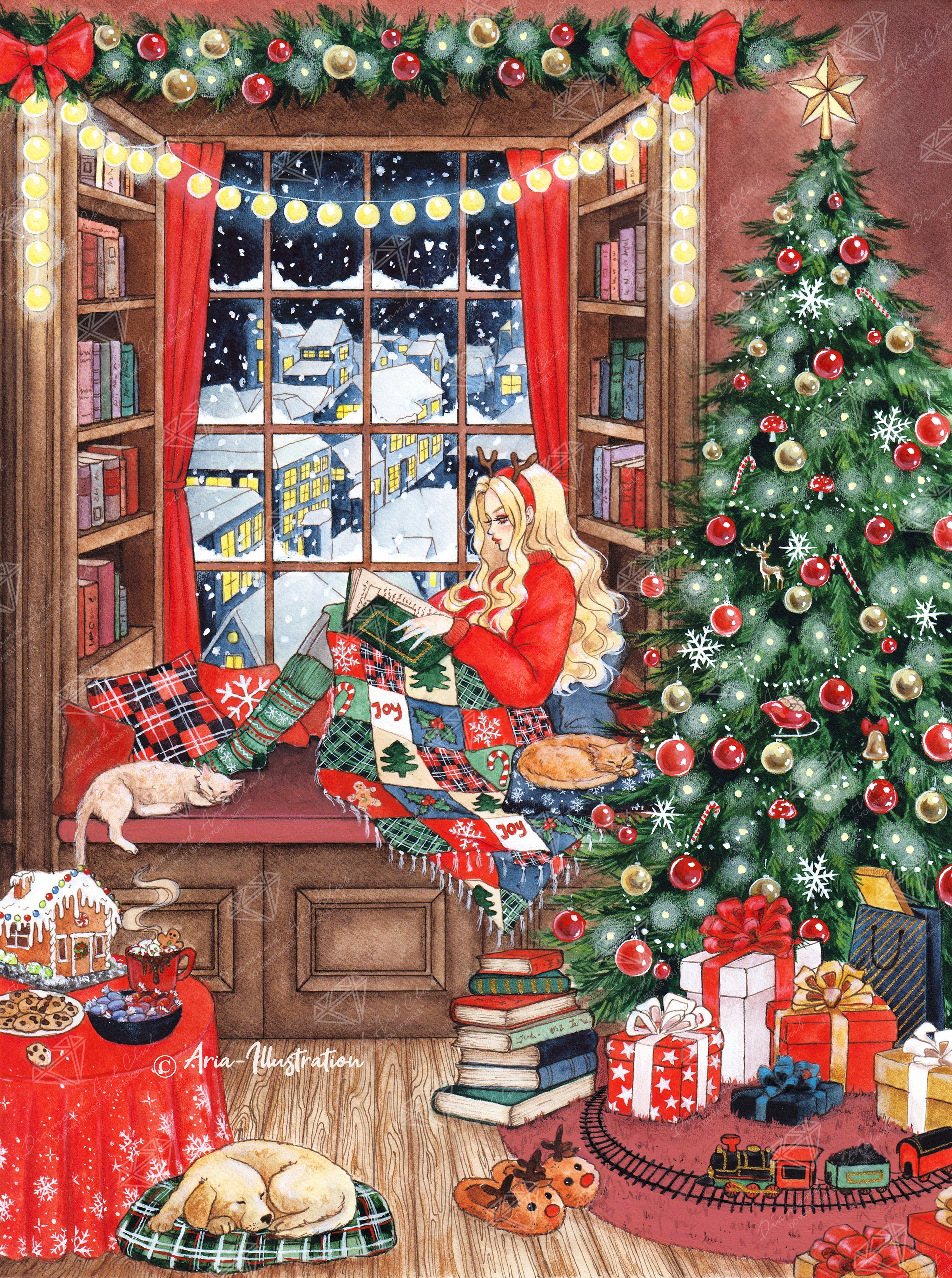 Cozy Christmas – Diamond Art Club