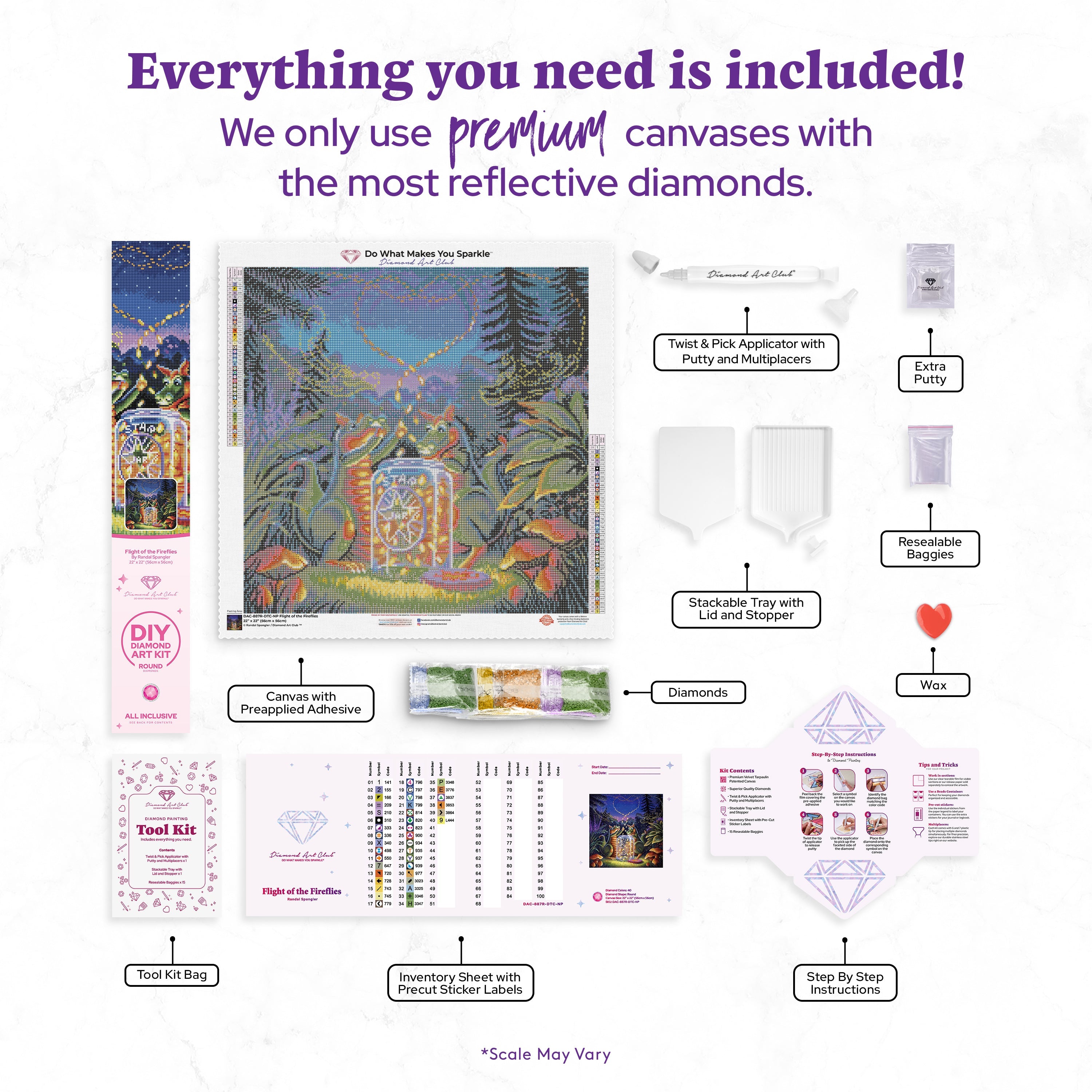 Flight of the Fireflies – Diamond Art Club