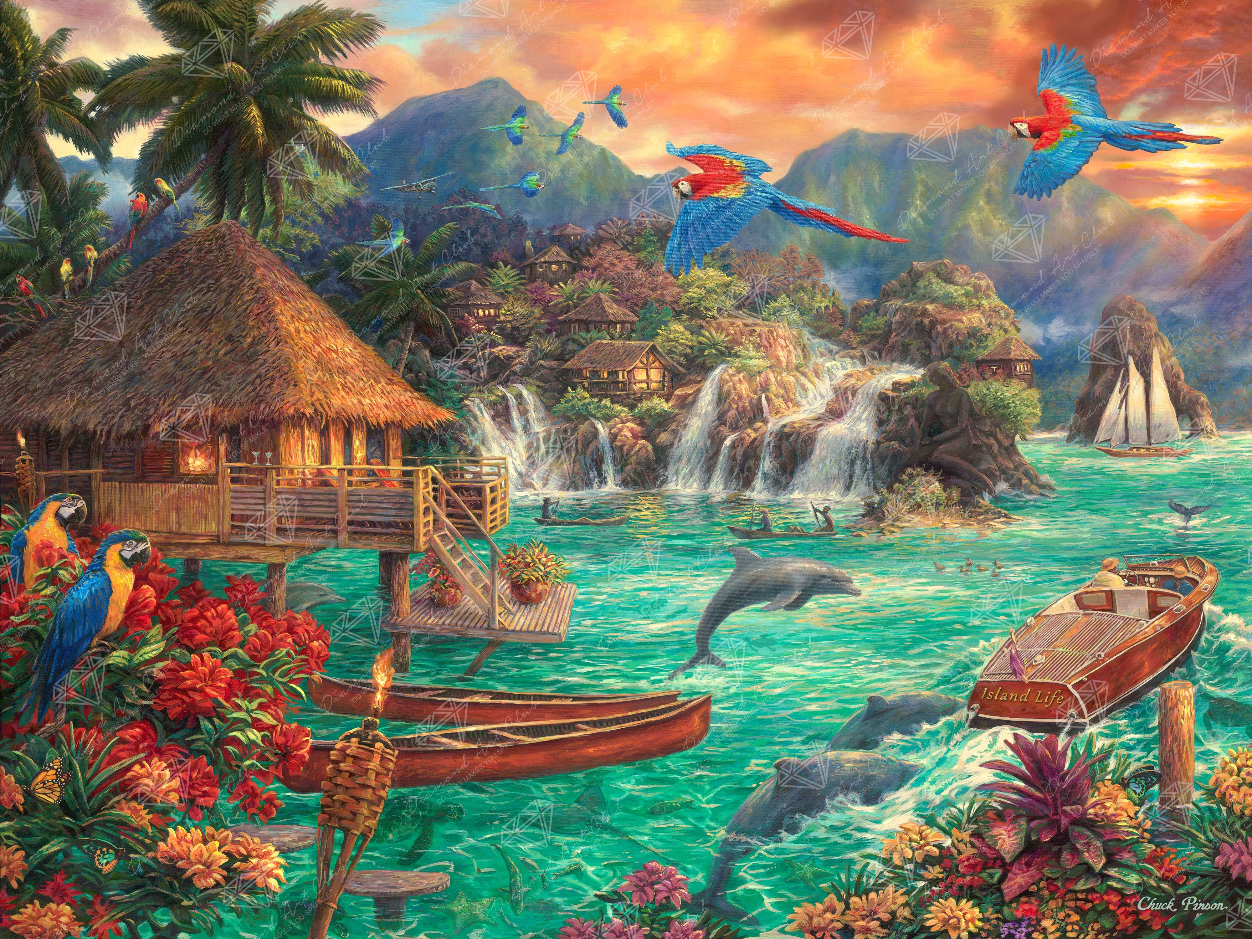 Island Life – Diamond Art Club