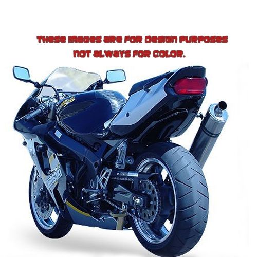 PLASTIC 1996-2002 KAWASAKI ZX7R UNDERTAILS.