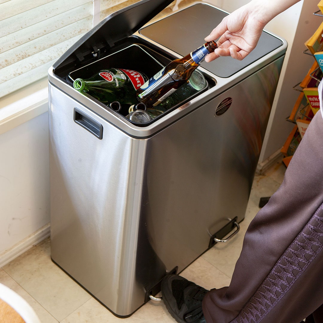 DULTON ONLINE SHOP | 2 COMPARTMENT BIN 60(60L): ホーム用品