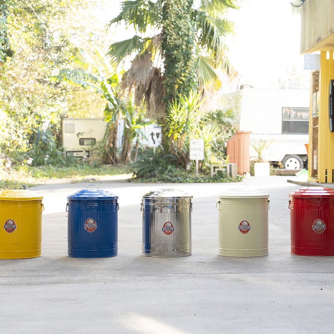 DULTON ONLINE SHOP | GARBAGE CAN BLUE L(L BLUE): ホーム用品