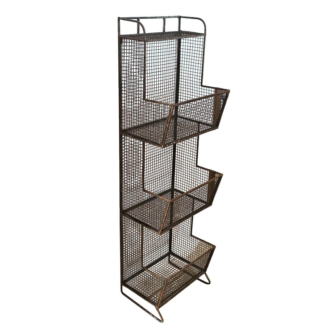 送料無料♪美品カルテル マガジンラック グレー イタリア製 早め希望