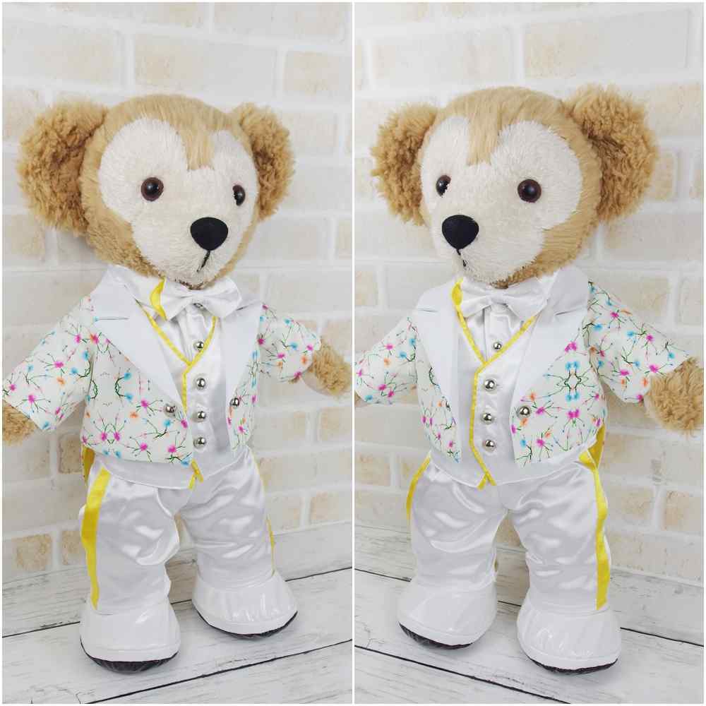 ダッフィー 衣装 Sサイズ (身長43cm) コスチューム 服 b64 黄色担当