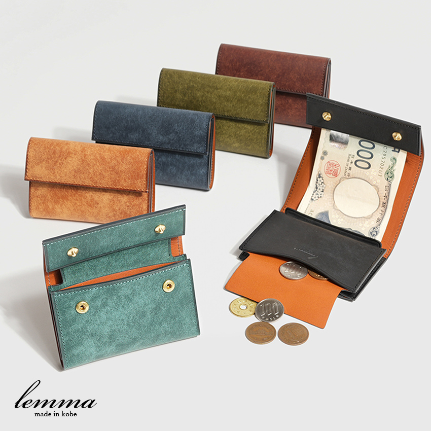 レンマ Hambre アンブレ 三つ折り財布 財布 lemma | フリースピリッツ