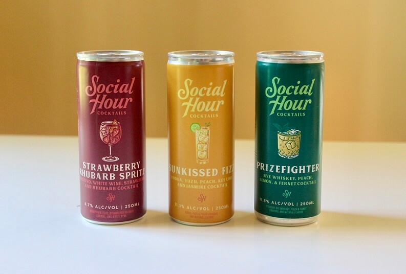 Social Hour Releases Three New Canned Cocktails - Fred Minnick