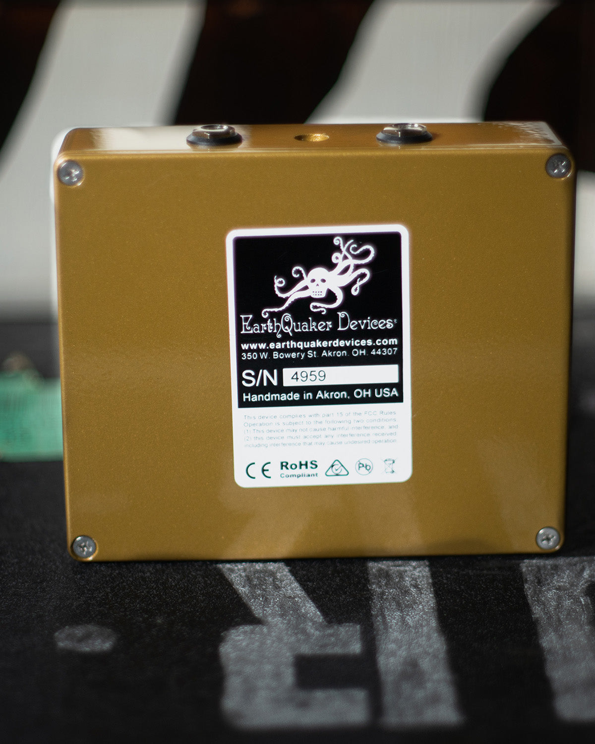 Earthquaker Devices Hoof Reaper V2 Dual Fuzz Pedal | FRET12