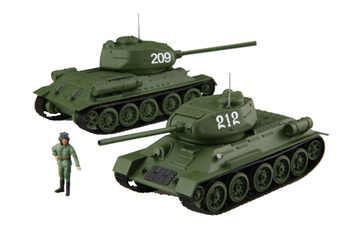 1/76 SWA34 ソビエト中戦車 T-34/85 （2両セット）｜1/76 スペシャル