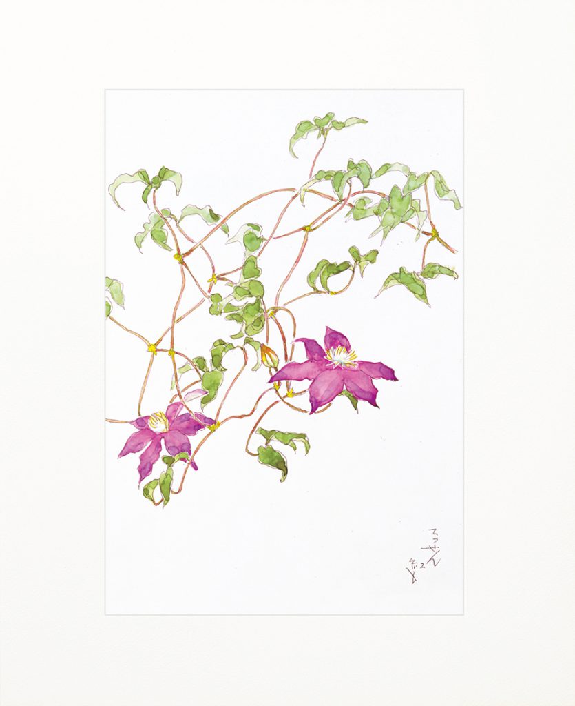 受注制作】婦人之友アートセレクション 高精彩複製画 深沢紅子「てっ