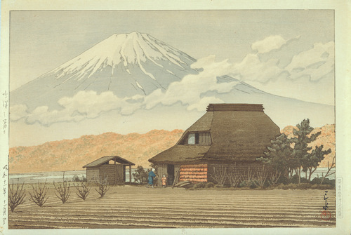 鳴澤之富士 | 川瀬巴水 | 収蔵品詳細 | 作品を知る | 東京富士美術館