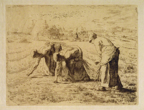 落穂拾い | ジャン＝フランソワ・ミレー | 収蔵品詳細 | 作品を知る