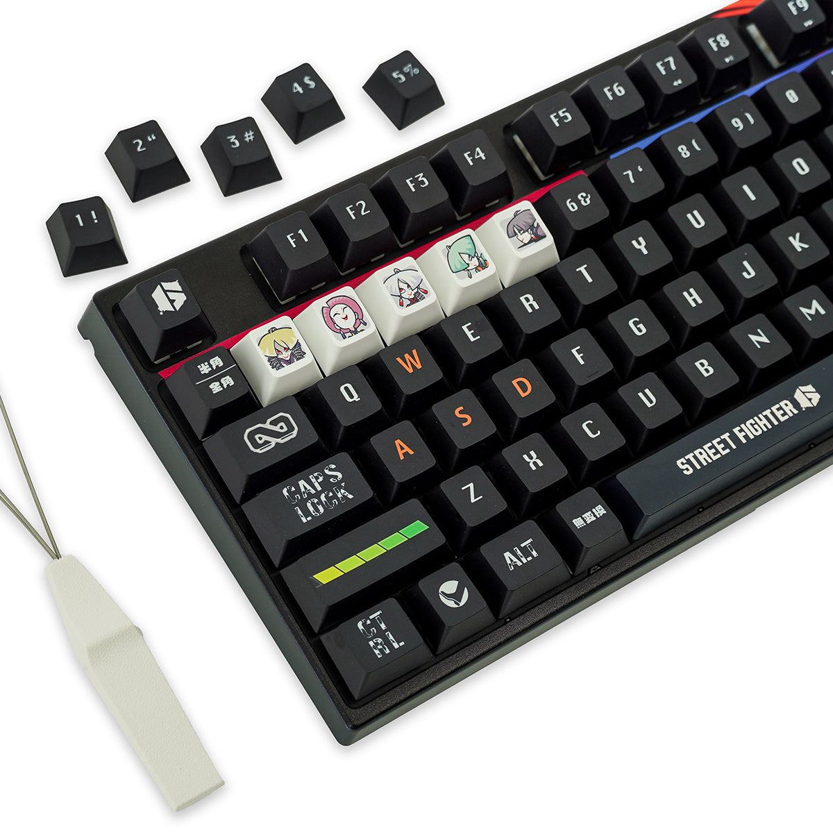 ふもコレ × STREET FIGHTER 6 キーキャップセット A.K.I.｜ふもコレ