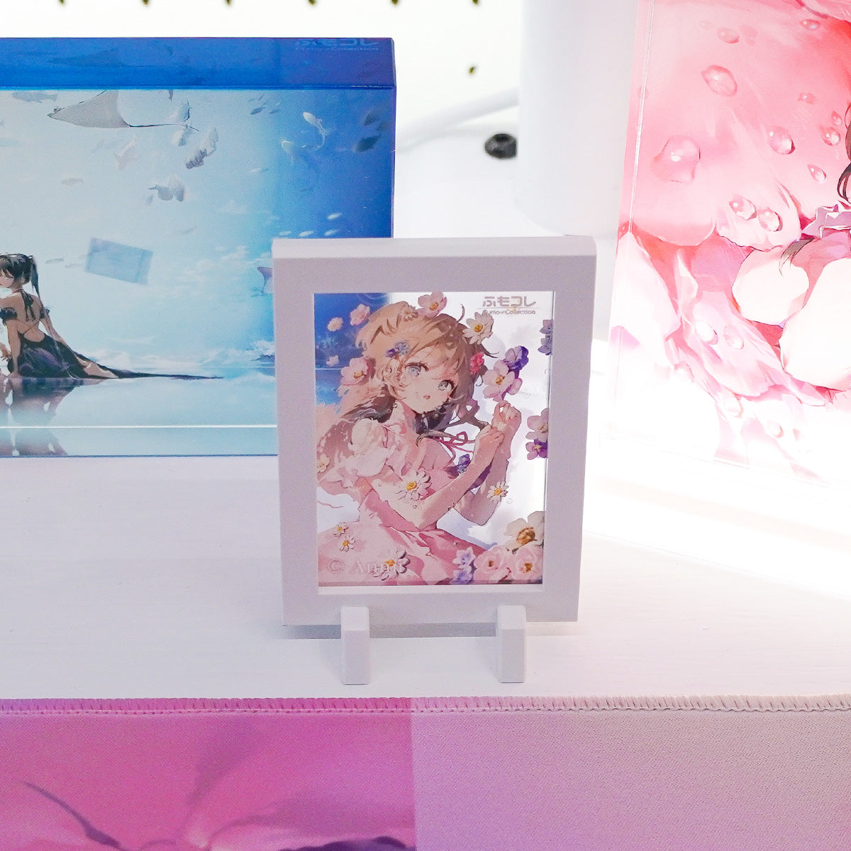 ふもコレ×Anmi アクリルマグネットフレーム − 透明肌 −｜ふもコレ