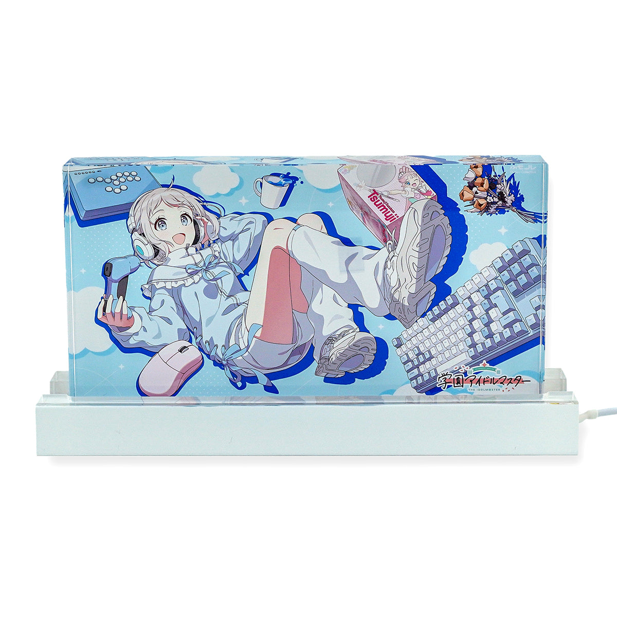 ふもコレ × 学園アイドルマスター LEDスタンド付きアクリルブロック