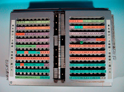 マルス端末の操作パネル