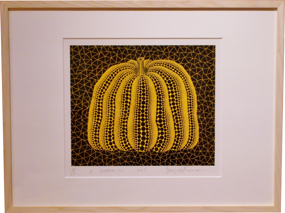 草間彌生『A PUMPKIN(Y)』 - ギャラリーシーズ