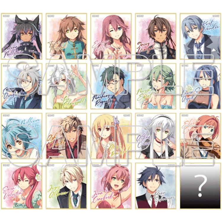 閃の軌跡IV』トレーディングミニ色紙（全20種） | 日本ファルコム 公式