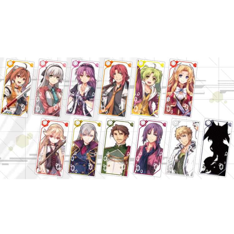 きゃらくりあ『閃の軌跡』シリーズ トレーディングアクリル
